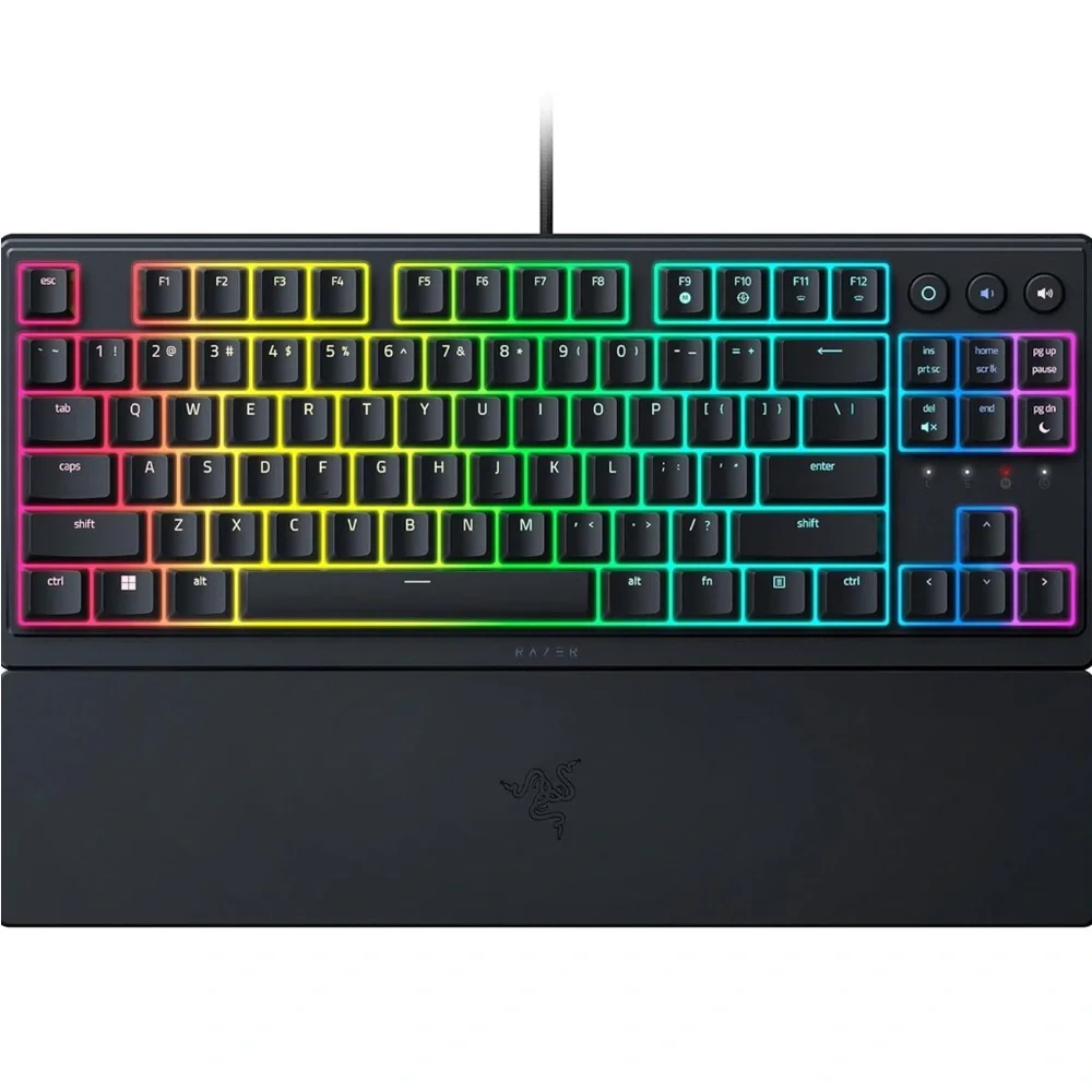 Razer Ornata V3 Tenkeyless Gaming Keyboard - Black